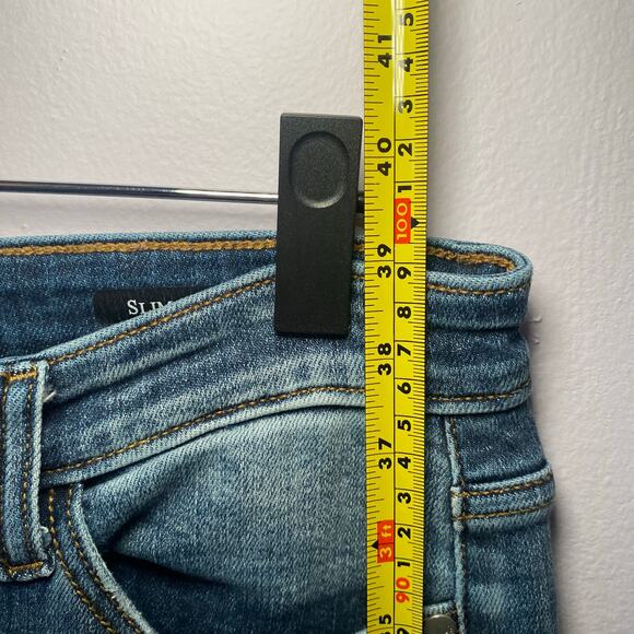 Judy Blue Slim Fit Medium Wash Straight Jeans Skinny Straight Women size 7 / 28 - Picture 10 of 11